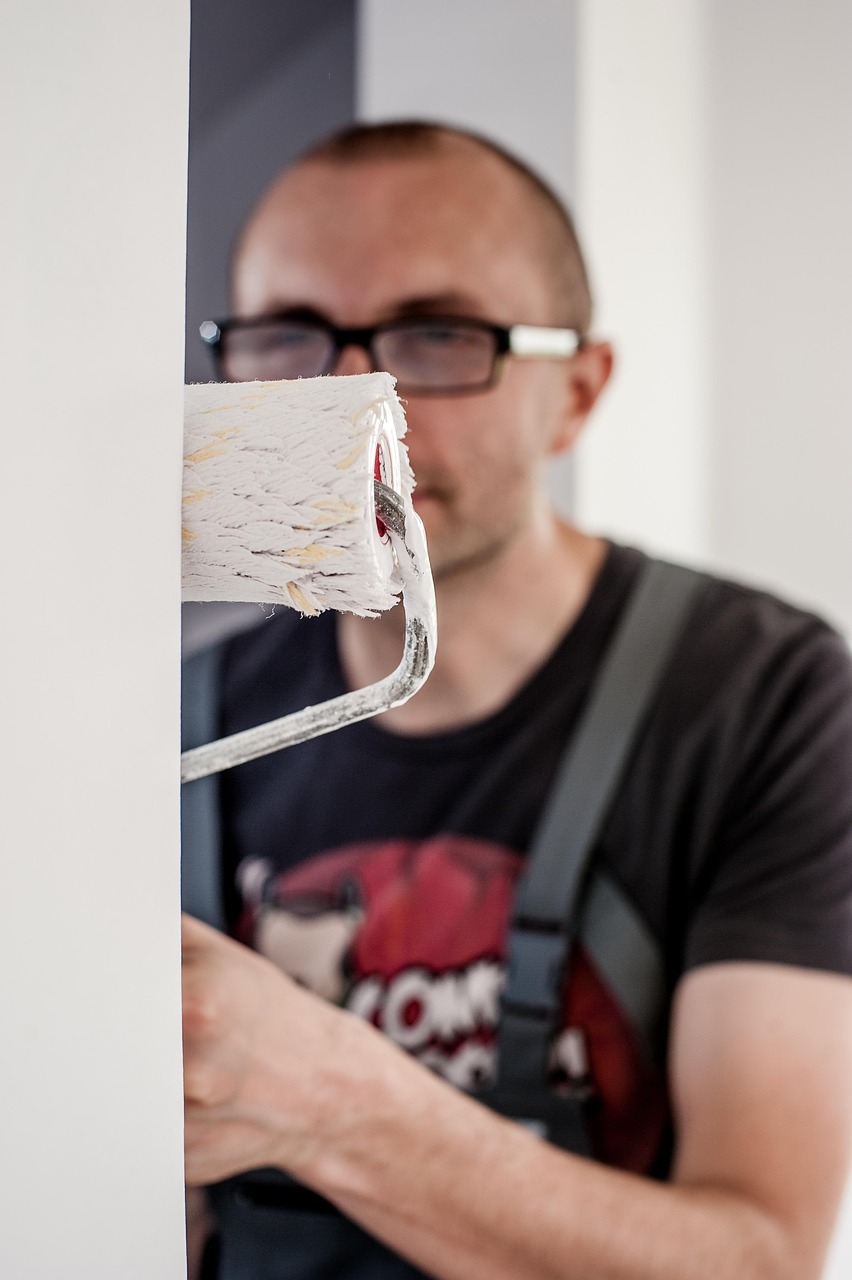 painter, painting, employee, building, worker, the construction of the house, repair of apartments, to repair, paint, build, color, white, repair, brush, roller, the colors, paints, work, painter, painter, painter, painter, painter